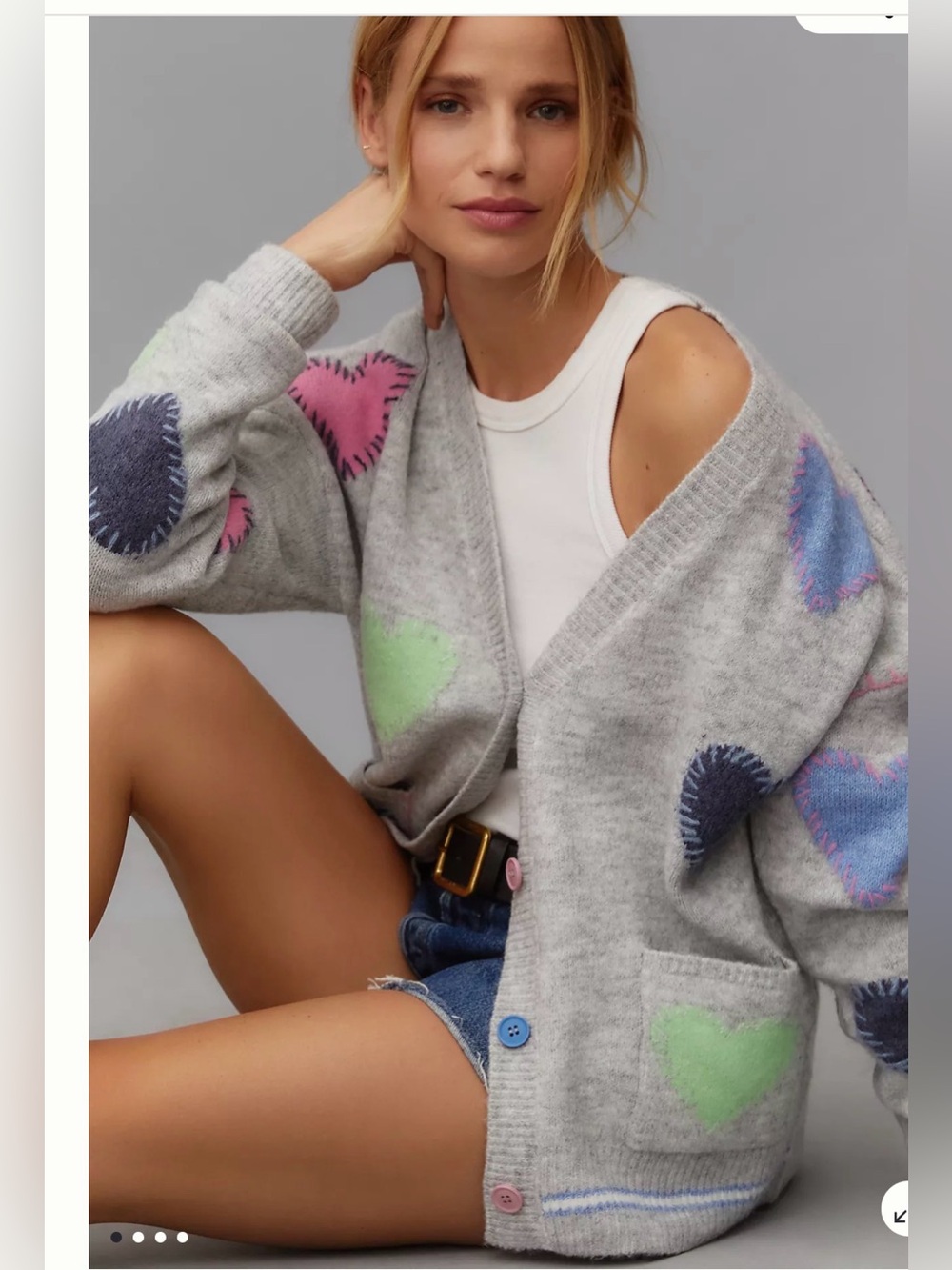John + Jenn Heart Cardigan
Sweater ❤️♥️💜💙 SOLD OUT